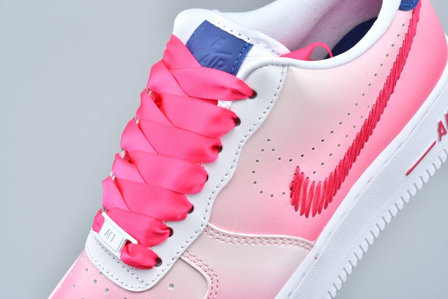 Nike Air Force 1 Low Kay Yow White Pink Foam Regency Purple Vivid Pink -8