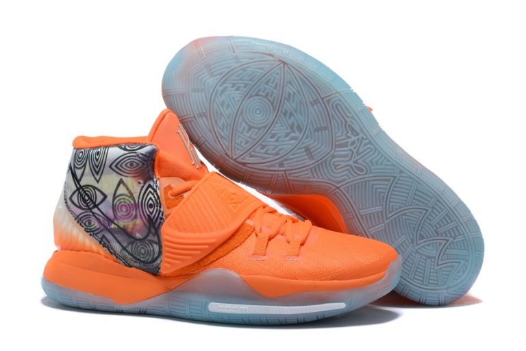 kyrie 6 aqua orange