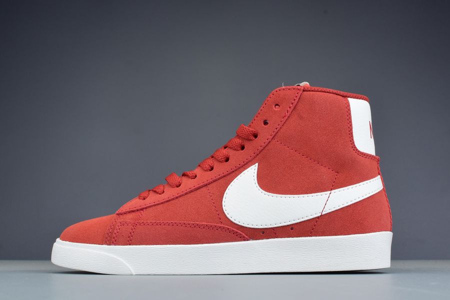 Nike Wmns Blazer Mid Vintage Suede Speed Red Sail For Sale
