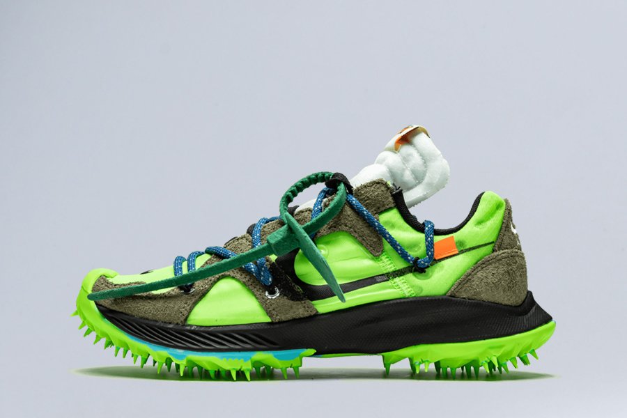 Off-White x Nike Zoom Terra Kiger 5 Electric Green CD8179-300 Outlet