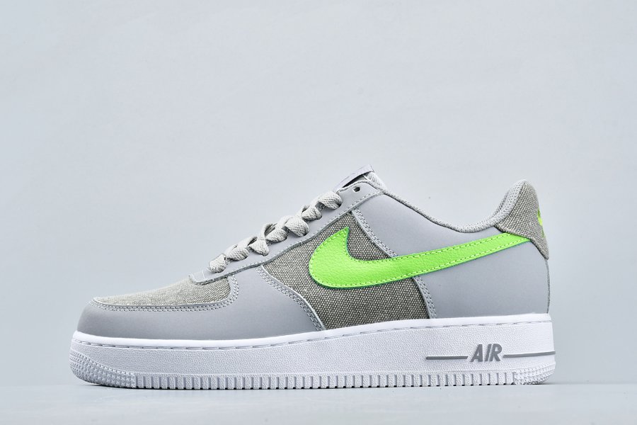 Buy Nike Air Force 1 Low Denim Pack Wolf Grey Action Green-White
