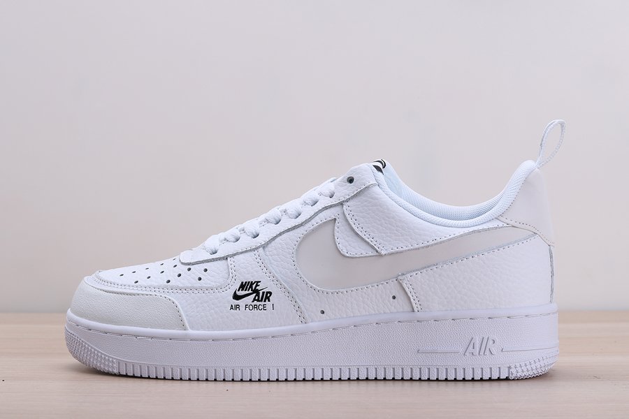 White Nike Air Force 1 Low Come With Reflective Swooshes