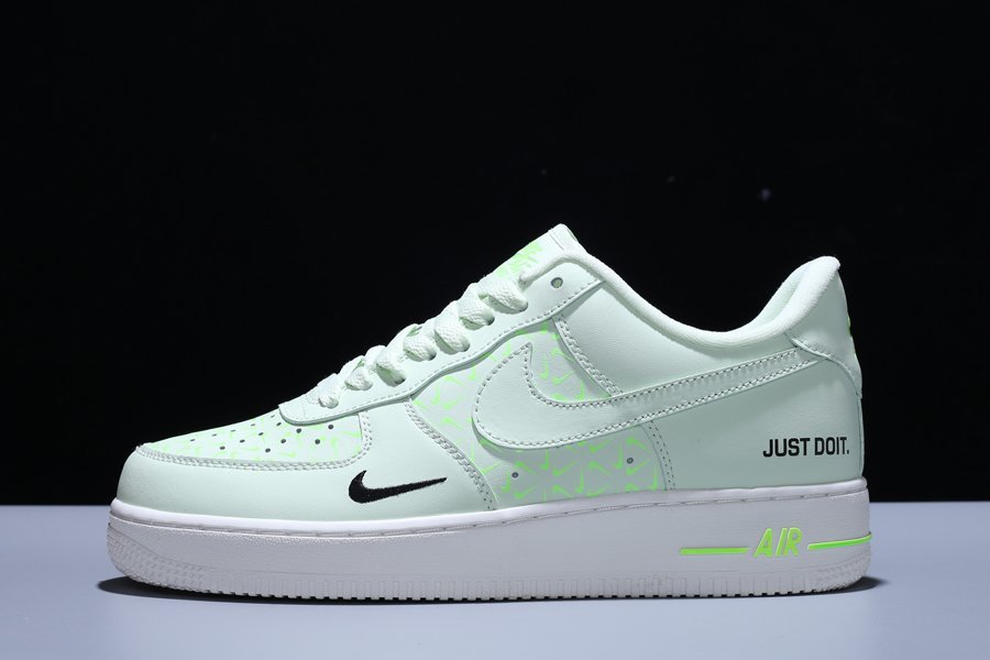 Nike Air Force 1 Low Just Do It Neon Yellow White To Buy
