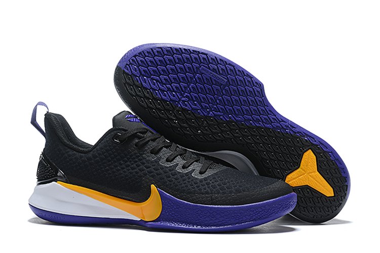 Nike Mamba Focus Lakers Black Purple-Amarillo For Sale
