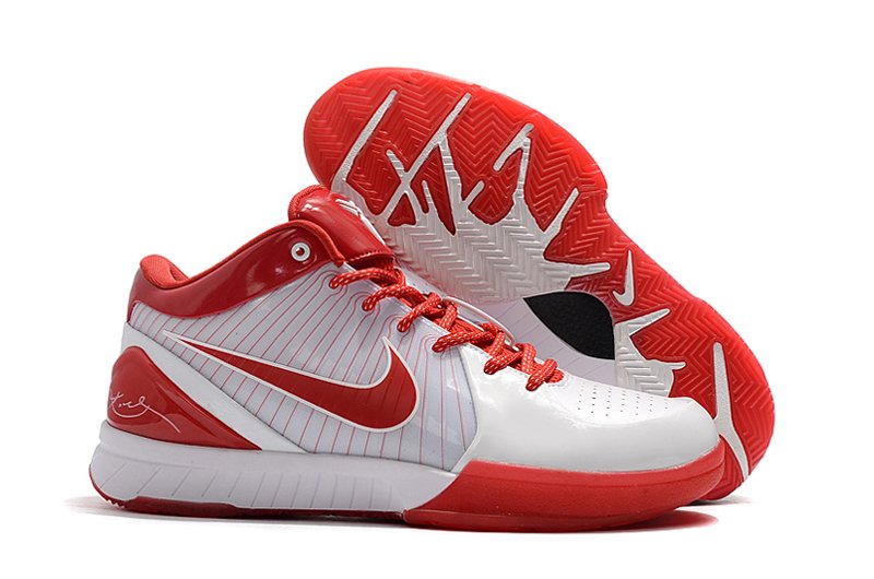 Nike Zoom Kobe 4 Lower Merion White University Red To Buy