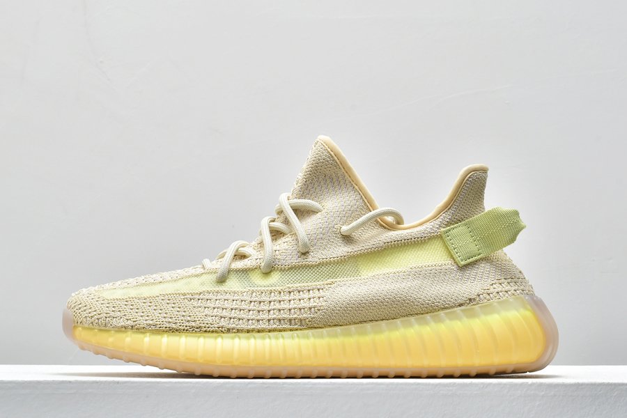 2020 adidas Yeezy Boost 350 V2 Flax FX9028 Muted Yellow For Sale
