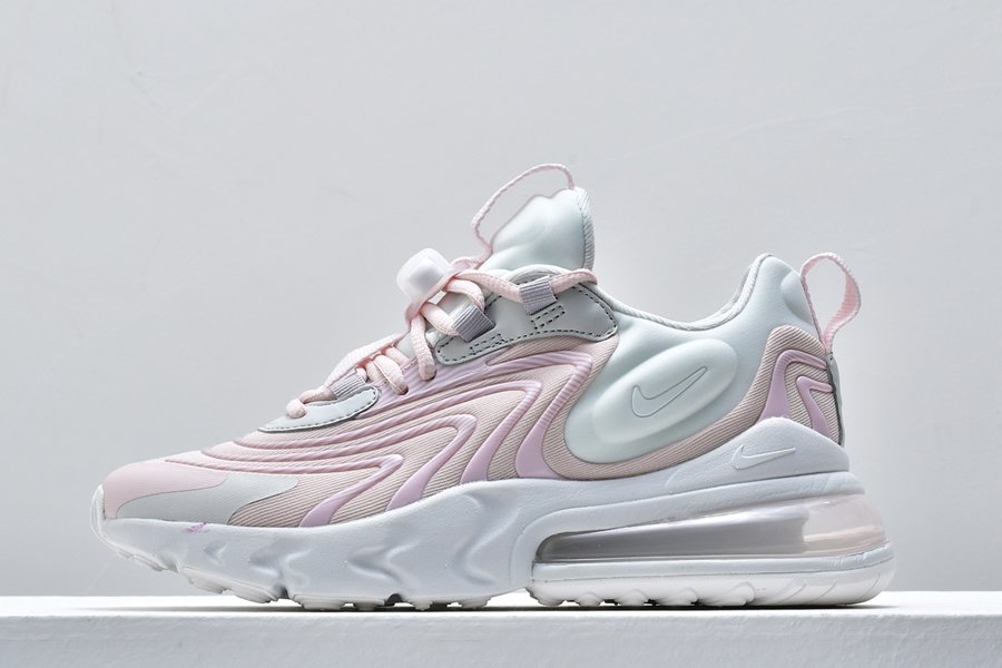 Ladies Nike Air Max 270 React ENG Summit White-Barely Rose For Sale