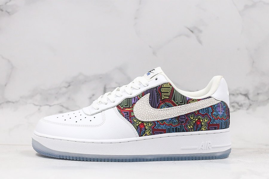Nike Air Force 1 Low Puerto Rico White Multi For Sale