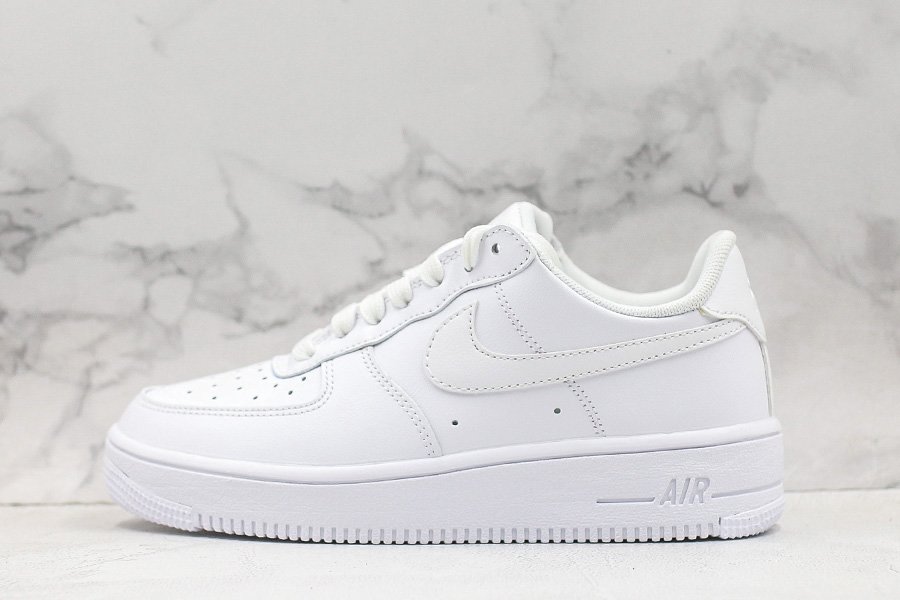 Nike Air Force 1 Ultraforce Leather Low Triple White 845052-101 For Sale