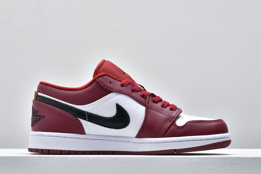 Air Jordan 1 Low “noble Red” 553558 604 Shoes