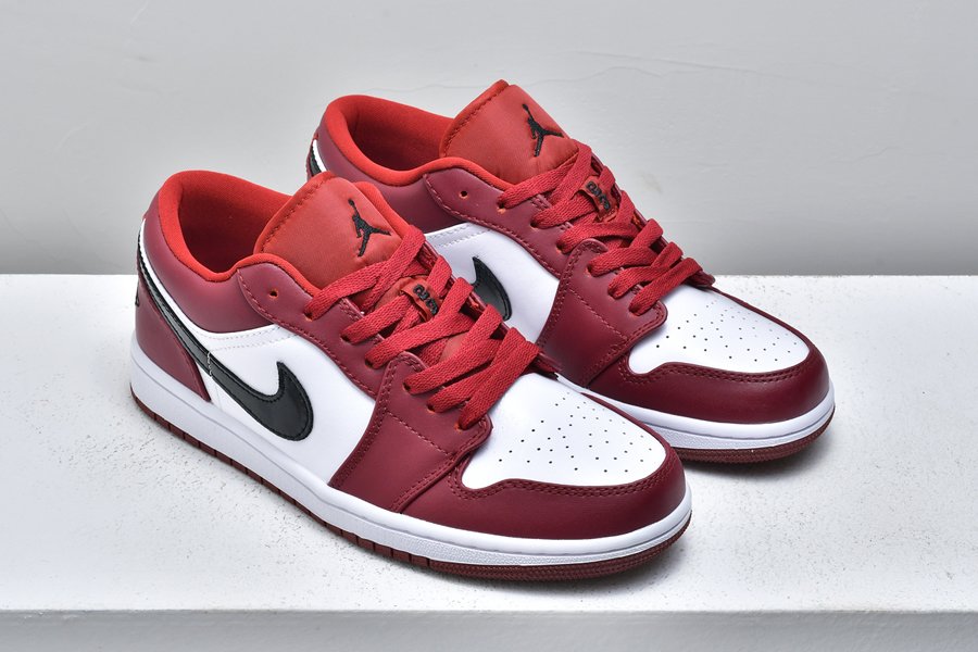 Air Jordan 1 Low “Noble Red” 553558-604 Shoes - FavSole.com