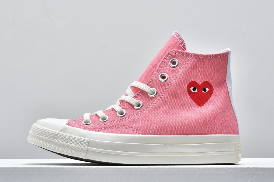 Comme des Garcons Play x Converse Chuck Taylor All-Star 70s Pink On Sale
