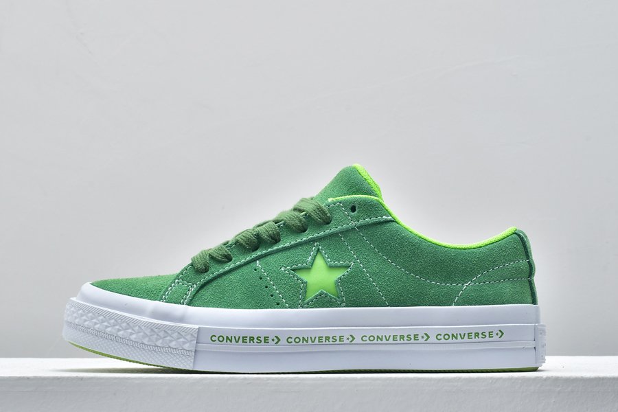 Converse One Star Pinstripe Ox Mint Green Jade Lime For Sale