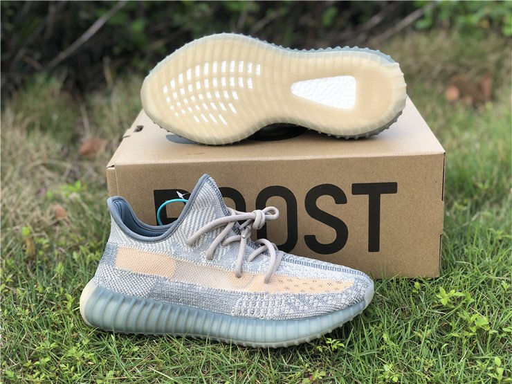 adidas Yeezy Boost 350 V2 “Israfil” Bluish Grey/Sandy Yellow