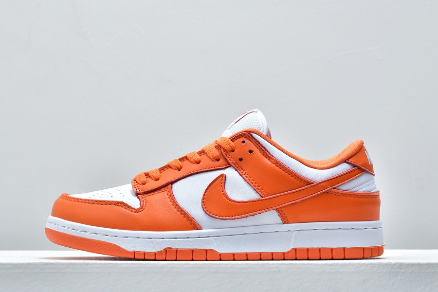2020 Nike Dunk Low Syracuse White Orange Blaze To Buy