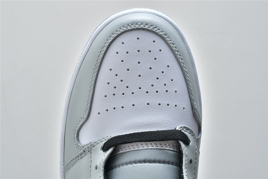 Dior-Flavored Air Jordan 1 Mid “Light Smoke Grey” 554724-092 - FavSole.com