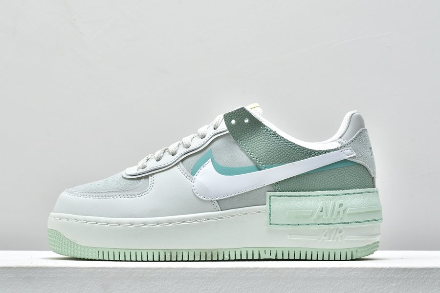 Ladies Nike Air Force 1 Shadow Pistachio Frost Green For Sale