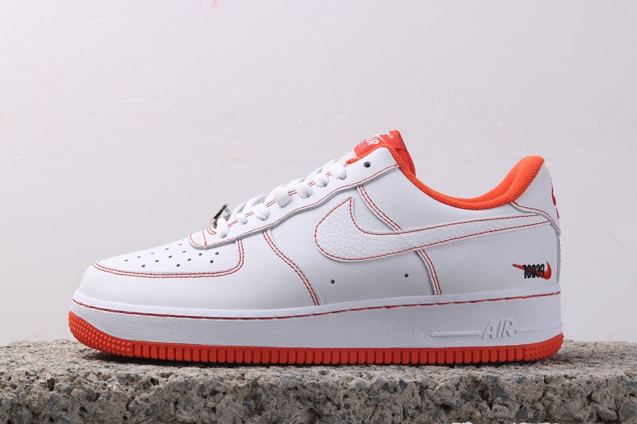 Nike Air Force 1 Low Rucker Park White Orange CT2585-100 For Sale