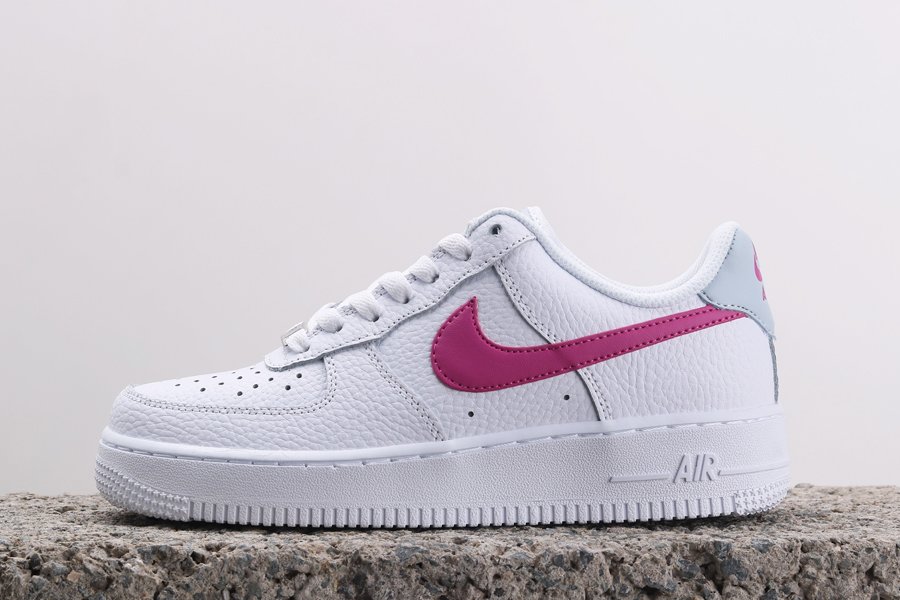 Nike WMNS Air Force 1 07 White Fire Pink-Hydrogen Blue For Sale