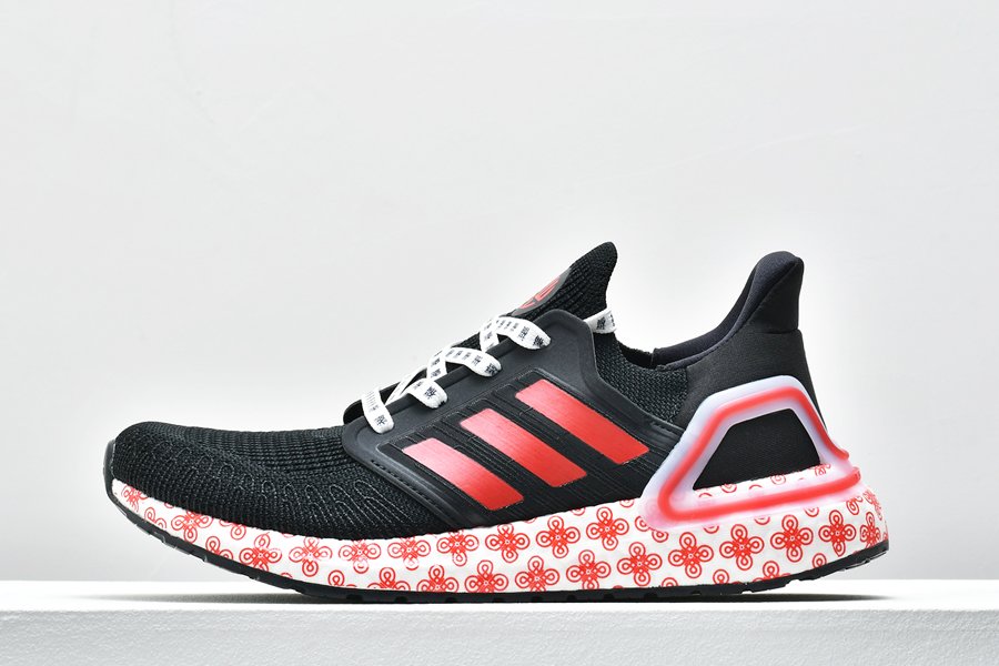 adidas UltraBoost 20 Core Black Glory Red-Cloud White FX8886 To Buy