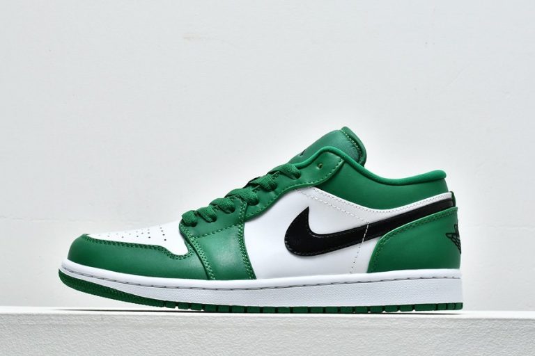 air jordan 1 low pine green mens