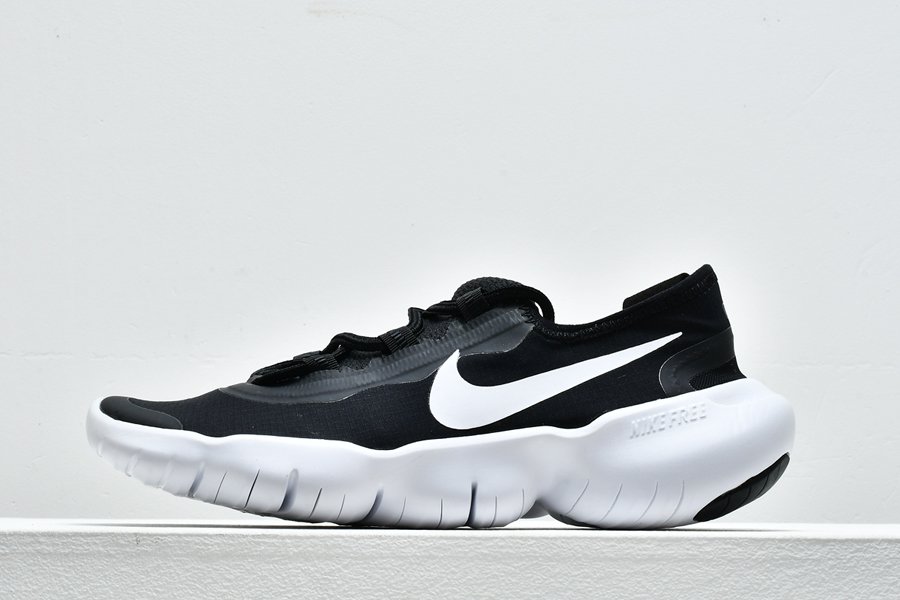 Buy 2020 Nike Free RN 5.0 Black Anthracite-White Running Shoes