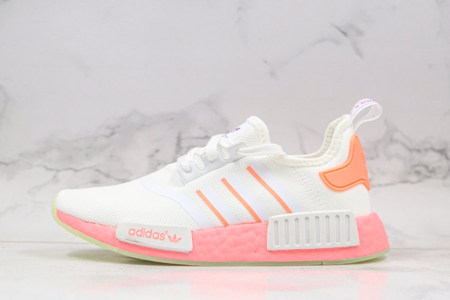 Buy adidas NMD R1 White Signal Pink FY9388 Womens Size Online