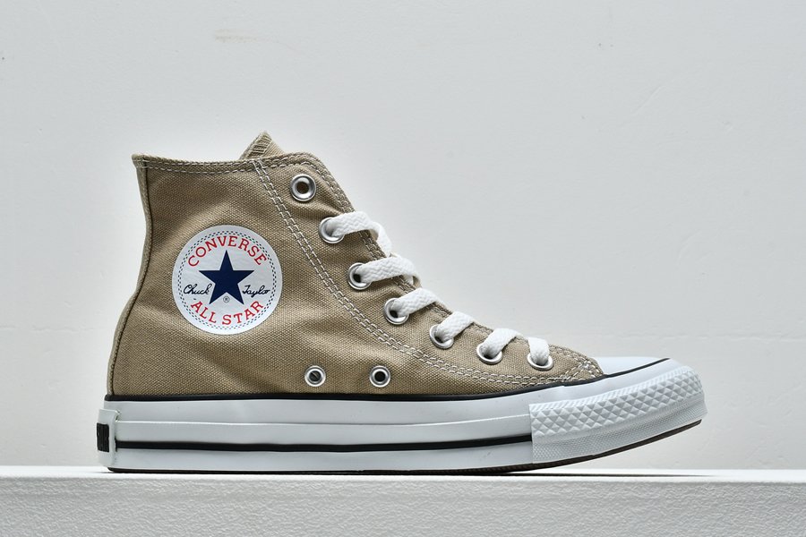 Converse Chuck Taylor All-Star Hi Milk Tea Beige -1