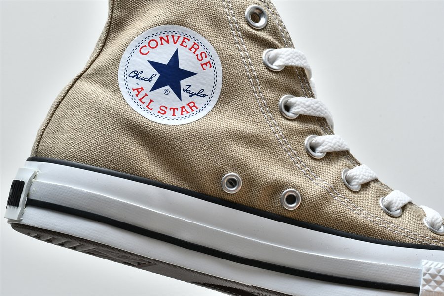 Converse Chuck Taylor All-Star Hi Milk Tea Beige -7