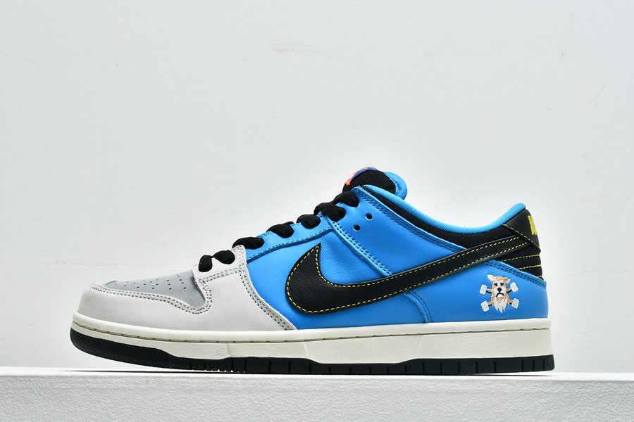Instant Skateboards x Nike SB Dunk Low Blue Sail For Sale