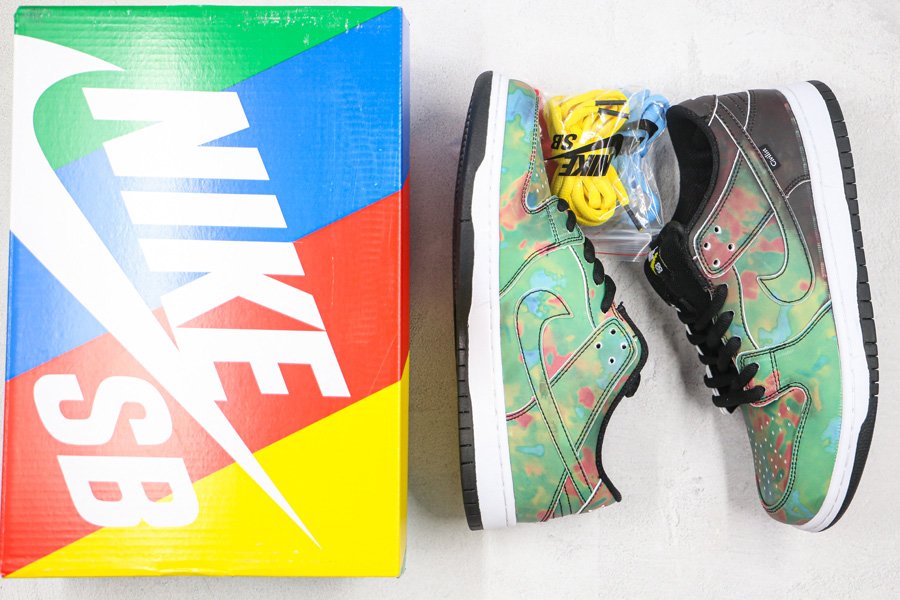 sb dunk low heat map