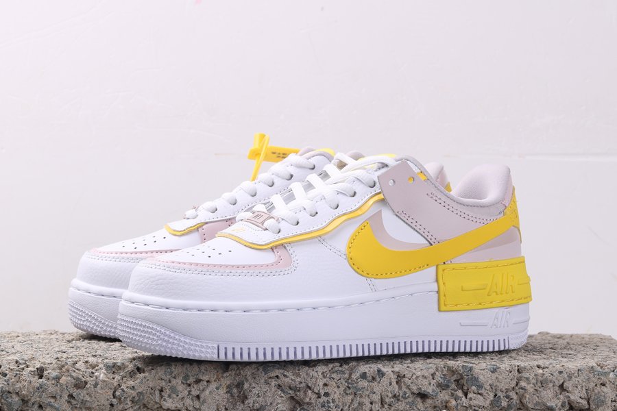 Women's Air Force 1 Shadow White Yellow