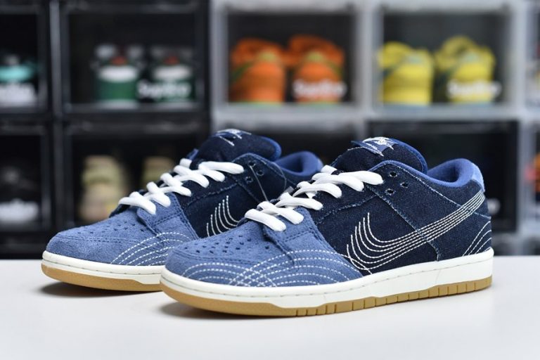 sb dunk low denim sashiko