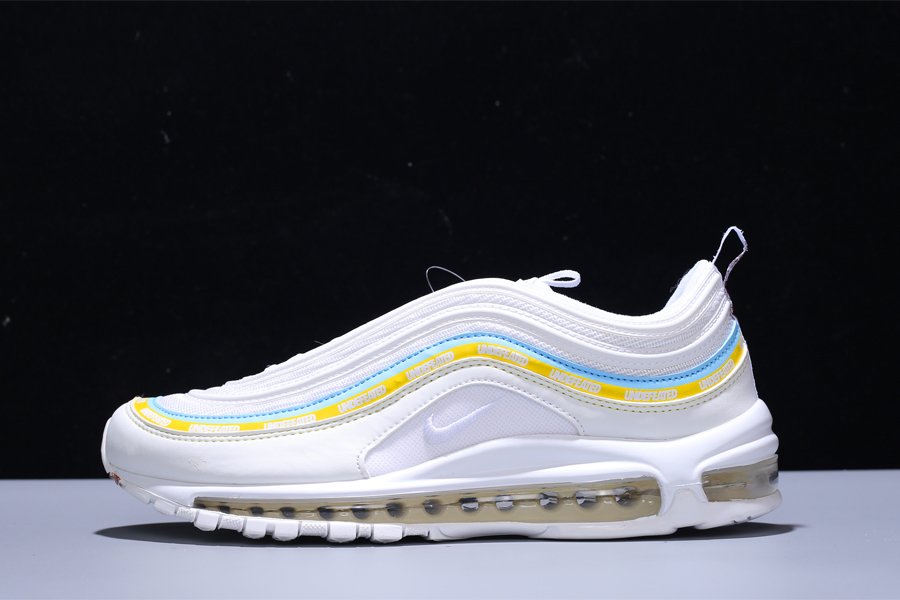 Undefeated x Nike Air Max 97 Sail White-Aero Blue-Midwest Gold