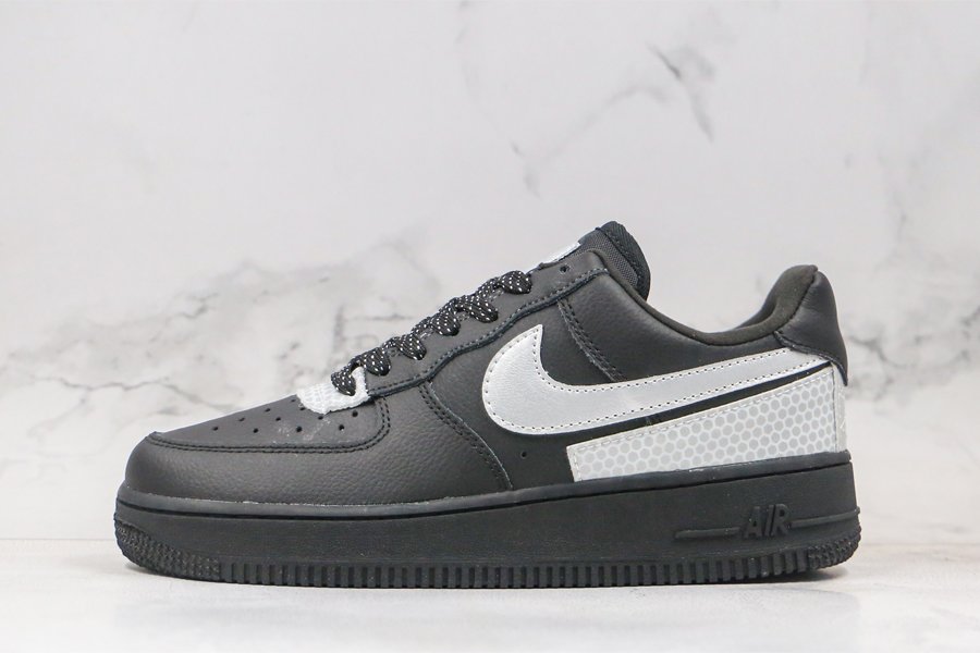 3M x Nike Air Force 1 Low Black Silver CT2299-001