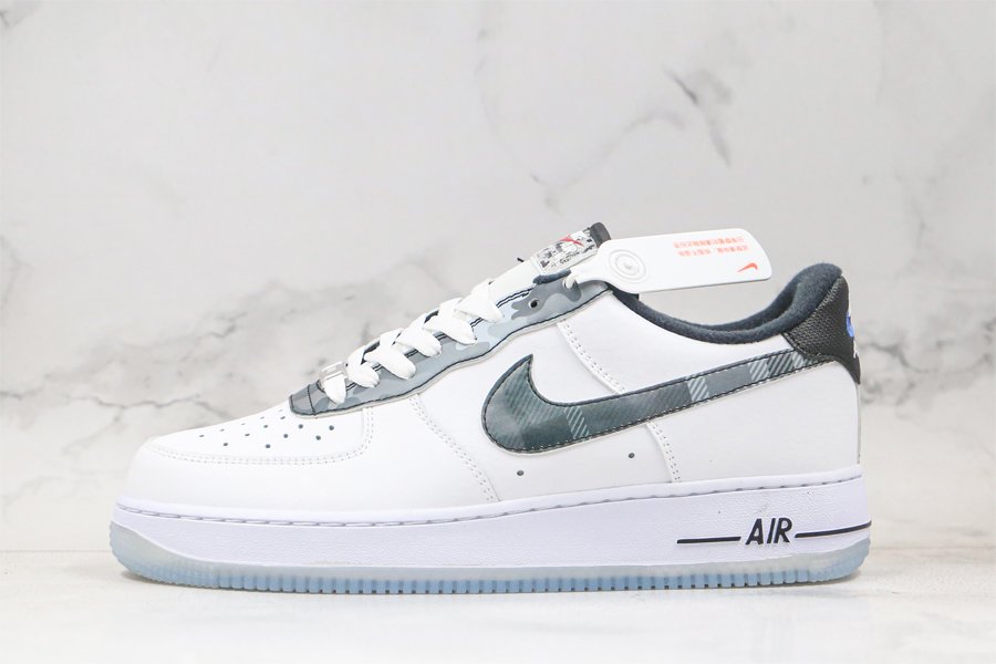 Nike Air Force 1 Low Remix Plaid White DB1997-100 For Sale