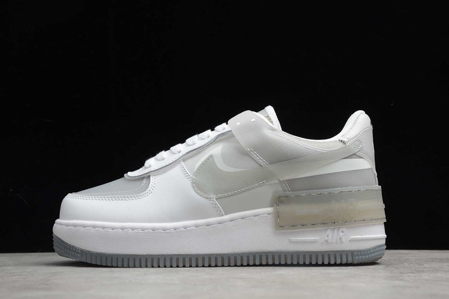 Womens Nike Air Force 1 Shadow Particle Grey For Sale