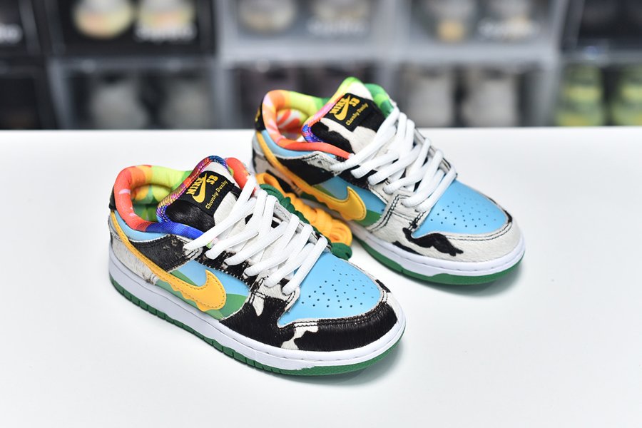 Kid’s Nike SB Dunk Low “Chunky Dunky” Multi-Color - FavSole.com