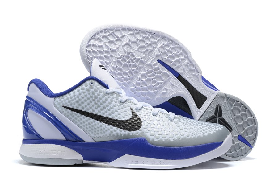 Buy Online Nike Zoom Kobe VI 6 White Neutral Grey-Concord-Black