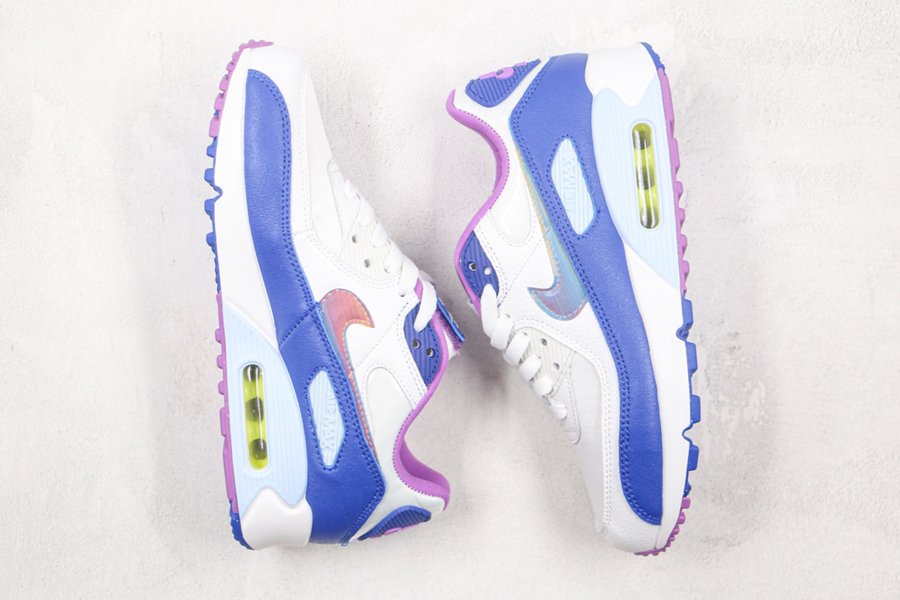 Easter-Themed Nike Air Max 90 White Blue Purple CT3623-100 