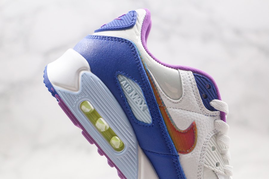 Easter-Themed Nike Air Max 90 White Blue Purple CT3623-100 