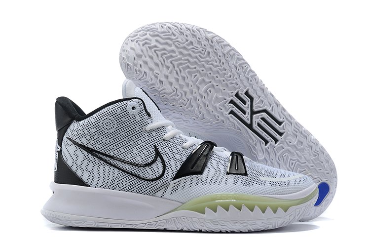 White Black Nike Kyrie 7 With Glow-in-the-Dark Forefoot Teeth Outlet