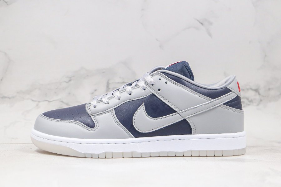 2021 Nike Dunk Low SP College Navy Wolf Grey-University Red Sale