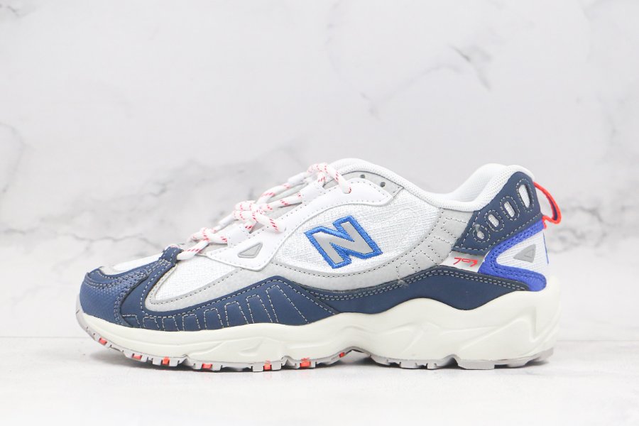 New Balance 703 White Blue Navy Grey Casual Shoes On Sale