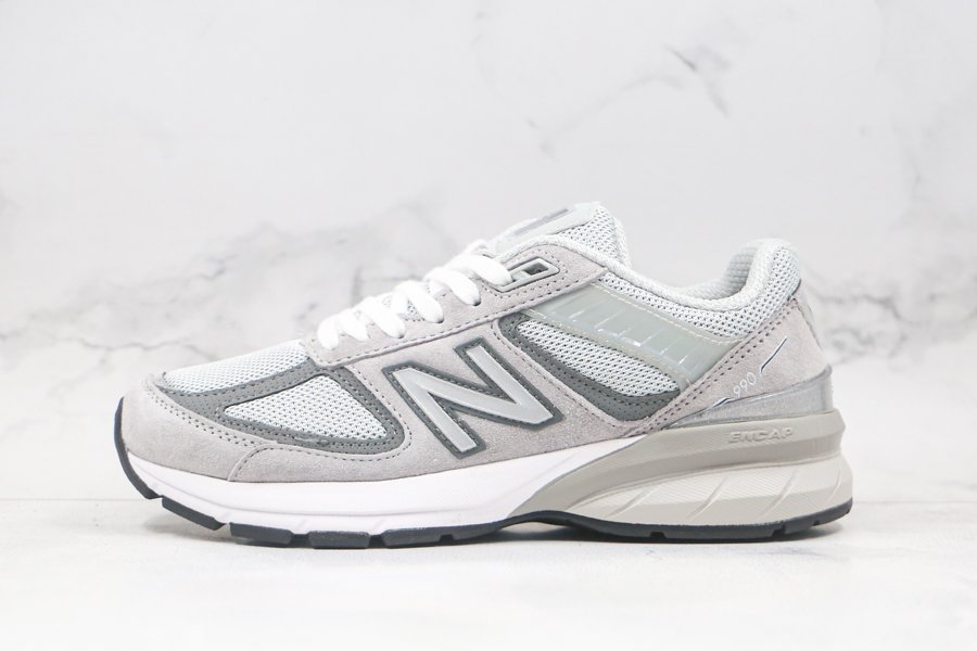 New Balance 990v4 Cloud White Grey For Sale