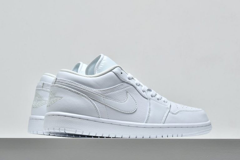 jordan one triple white