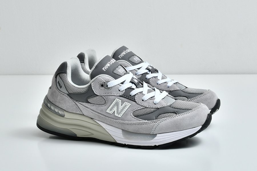 New Balance M992GR Grey Silver Made In USA - FavSole.com