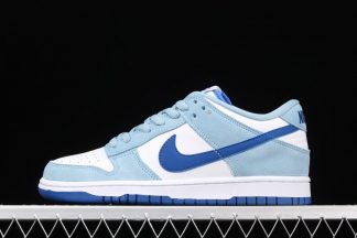 Nike SB Dunk Low Light Blue White-Dark Blue