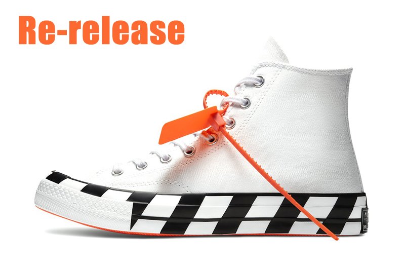 Off-White x Converse Chuck 70 To Re-release On March 30th