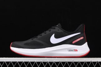 Mens Nike Zoom Structure 7X Black White Red Running Shoes